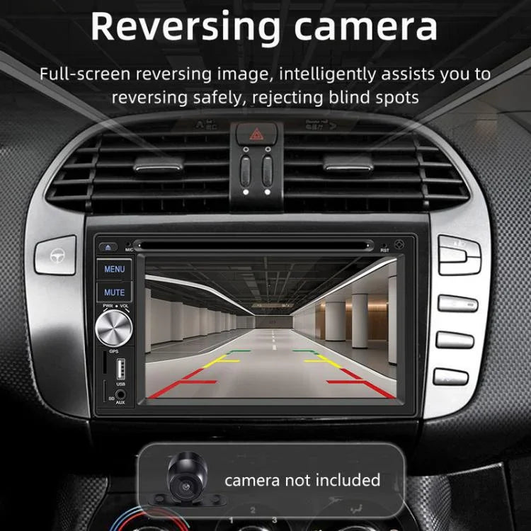 6.2 inch Bluetooth AUX Mobile Phone Interconnection USB Interface Car DVD