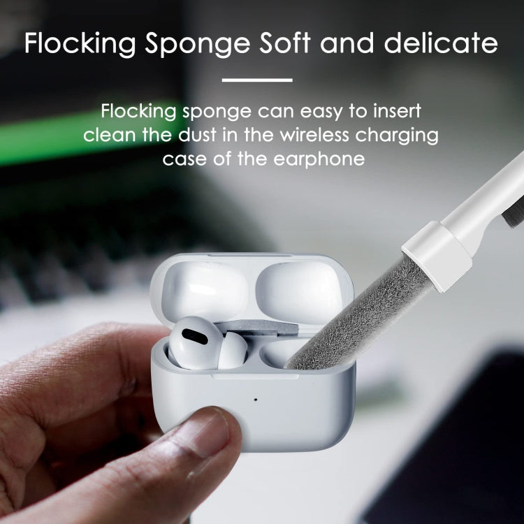 Caneta de Limpeza para Auscultadores Bluetooth, Multifuncional