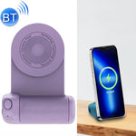 BBC-8 Suporte de Carregamento Sem Fios com Absorção Magnética 3 em 1, Bastão Selfie Bluetooth Portátil, Estilo:, Modelo Básico, Modelo Atualizado