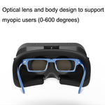 Óculos VR Virtuais 3D VRSHINECON G10, G10 Preto