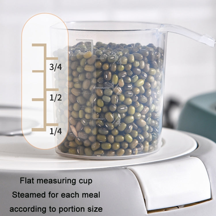 Baldes de Armazenamento de Arroz de Cozinha Selados, à Prova de Humidade e Poeira, Vermelho 10kg, Vermelho 5kg, Cinzento 10kg, Cinzento 5kg, Azul 10kg, Azul 5kg, Verde 10kg, Verde 5kg