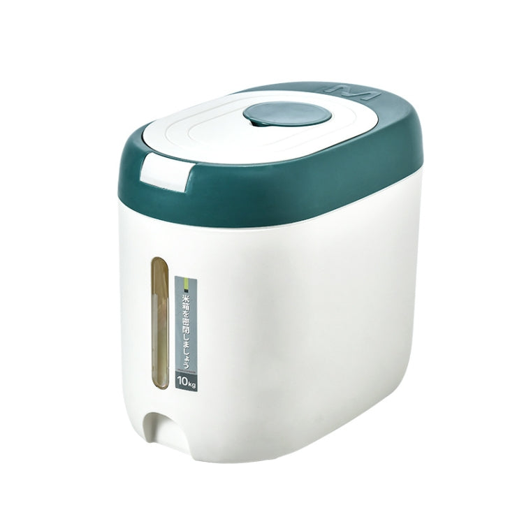 Baldes de Armazenamento de Arroz de Cozinha Selados, à Prova de Humidade e Poeira, Vermelho 10kg, Vermelho 5kg, Cinzento 10kg, Cinzento 5kg, Azul 10kg, Azul 5kg, Verde 10kg, Verde 5kg