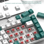 ZIYOU LANG T8 Teclado Mecânico Gaming RGB com 68 Teclas, Comprimento do Cabo: 1,5m, Estilo:, Versão Micro Light T8 Eixo Verde