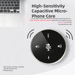Microfone de Áudio de Secretária para Videoconferência Q5 com Cancelamento de Ruído