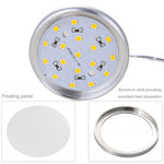 2 Peças de Luzes para Armário de 2W DC12V com 18 LED, Luzes para Vitrine, Especificações:, Terminal 2510 - Saída Lateral, Terminal 2510 - Saída Inferior, Terminal DuPont - Saída Lateral, Terminal DuPont - Saída Inferior