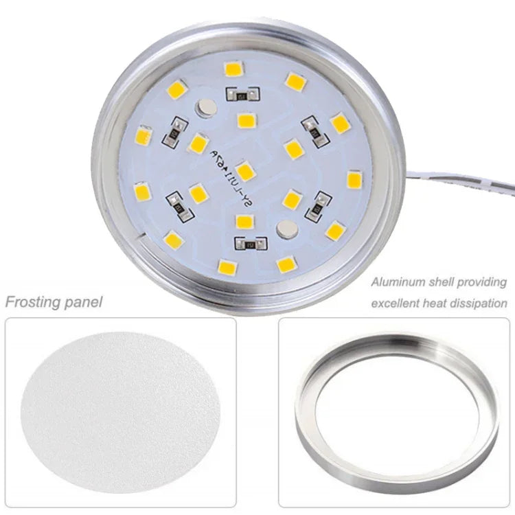 2 Peças de Luzes para Armário de 2W DC12V com 18 LED, Luzes para Vitrine, Especificações:, Terminal 2510 - Saída Lateral, Terminal 2510 - Saída Inferior, Terminal DuPont - Saída Lateral, Terminal DuPont - Saída Inferior