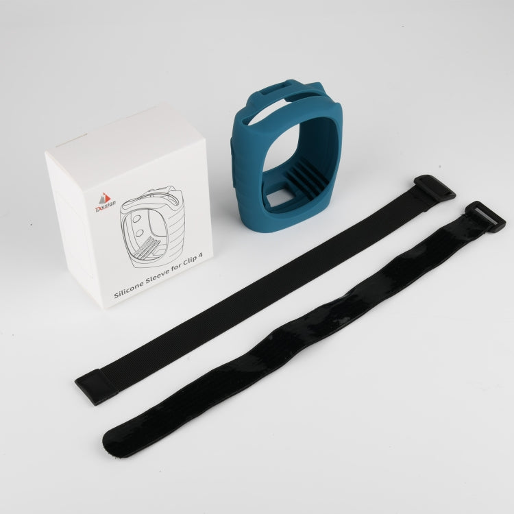 Para JBL Clip 4 Capa Protetora de Silicone para Coluna Bluetooth com Alças, Estilo 2 (Preto), Estilo 2 (Azul), Estilo 2 (Verde), Estilo 2 (Rosa)