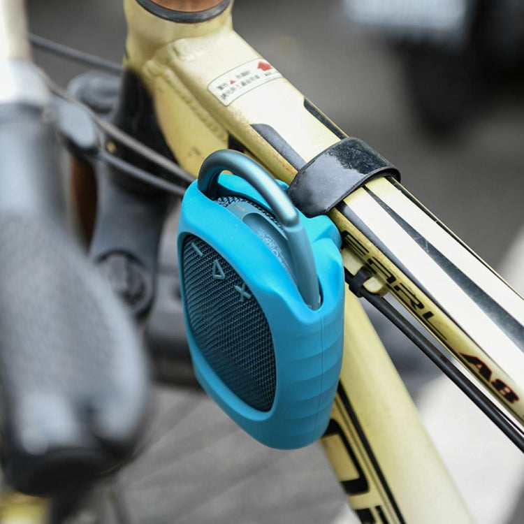 Para JBL Clip 4 Capa Protetora de Silicone para Coluna Bluetooth com Alças, Estilo 2 (Preto), Estilo 2 (Azul), Estilo 2 (Verde), Estilo 2 (Rosa)