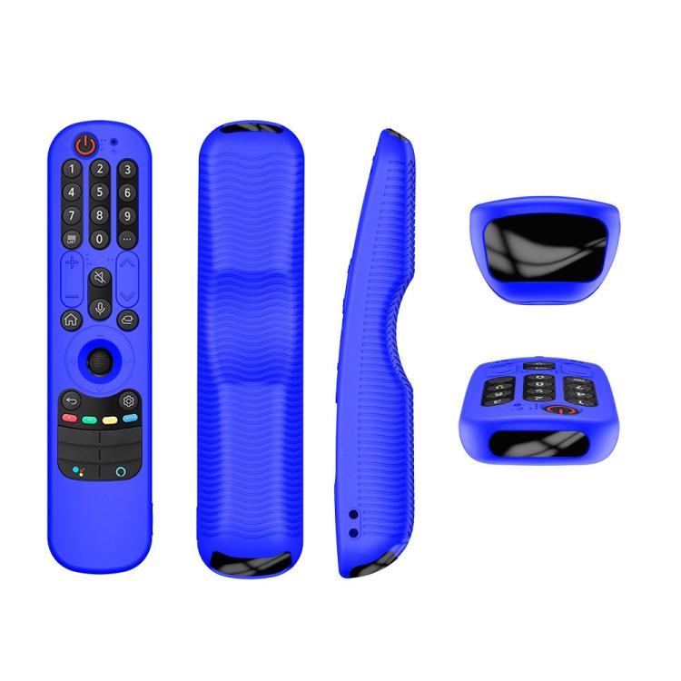 Capa protetora de silicone para comando de TV LG An-MR21GC / AN-MR21N / AN-MR21GA, Y36 Verde Luminoso, Y36 Preto, Y36 Azul, Y36 Vermelho, Y36 Azul Luminoso
