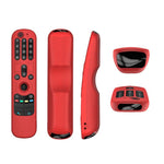 Capa protetora de silicone para comando de TV LG An-MR21GC / AN-MR21N / AN-MR21GA, Y36 Verde Luminoso, Y36 Preto, Y36 Azul, Y36 Vermelho, Y36 Azul Luminoso