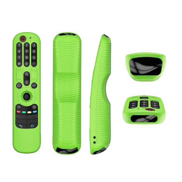 Capa protetora de silicone para comando de TV LG An-MR21GC / AN-MR21N / AN-MR21GA, Y36 Verde Luminoso, Y36 Preto, Y36 Azul, Y36 Vermelho, Y36 Azul Luminoso