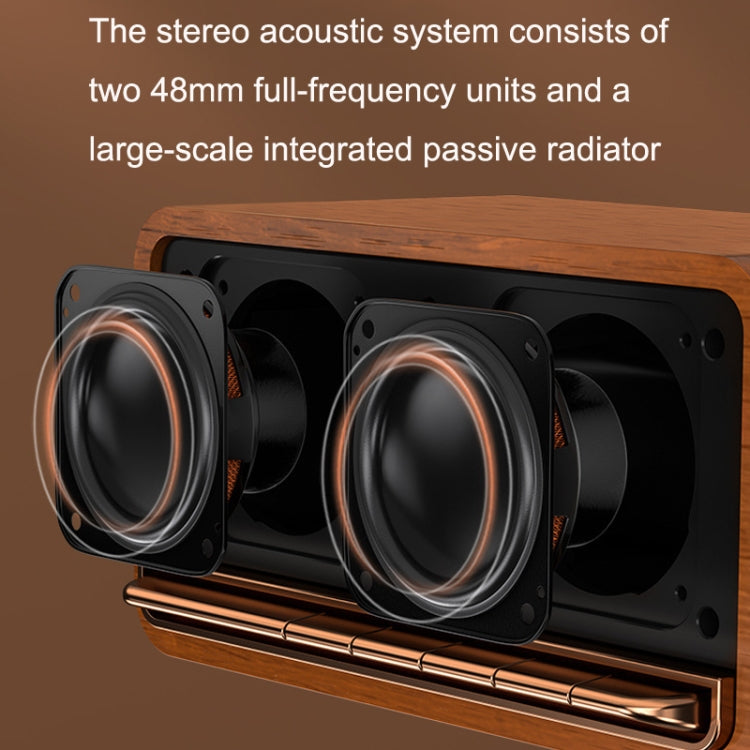 Coluna de Madeira Retro Clássica Portátil Edifier M230 com Bluetooth 5.0, M230