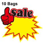 10 Sacos 25x19cm Etiqueta de Preço para Produto Explosivo, Etiqueta de Preço de Supermercado, WM-001, WM-002, WM-003, WM-005, WM-006, WM-007, WM-008, WM-009, WM-010, WM-011, WM-012, WM-013, XD-511, XD-520, XD-532, XD-537, XD-541, XD-559