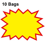 10 Sacos 25x19cm Etiqueta de Preço para Produto Explosivo, Etiqueta de Preço de Supermercado, WM-001, WM-002, WM-003, WM-005, WM-006, WM-007, WM-008, WM-009, WM-010, WM-011, WM-012, WM-013, XD-511, XD-520, XD-532, XD-537, XD-541, XD-559