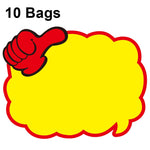 10 Sacos 25x19cm Etiqueta de Preço para Produto Explosivo, Etiqueta de Preço de Supermercado, WM-001, WM-002, WM-003, WM-005, WM-006, WM-007, WM-008, WM-009, WM-010, WM-011, WM-012, WM-013, XD-511, XD-520, XD-532, XD-537, XD-541, XD-559