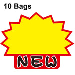 10 Sacos 21x15cm Etiqueta de Preço para Produto Explosivo, Etiqueta de Preço de Supermercado, WM201, WM202, WM203, WM205, WM206, WM207, WM208, WM209, WM210, WM211, WM212, WM213