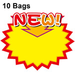 10 Sacos 21x15cm Etiqueta de Preço para Produto Explosivo, Etiqueta de Preço de Supermercado, WM201, WM202, WM203, WM205, WM206, WM207, WM208, WM209, WM210, WM211, WM212, WM213