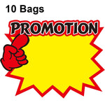 10 Sacos 18x14cm Etiqueta de Preço para Produto Explosivo, Etiqueta de Preço de Supermercado, WM-101, WM-102, WM-103, WM-105, WM-106, WM-107, WM-108, WM-109, WM-10, WM-111, WM-12, WM-113, XD-028, XD-022, XD-009, XD-047, XD-051, XD-069