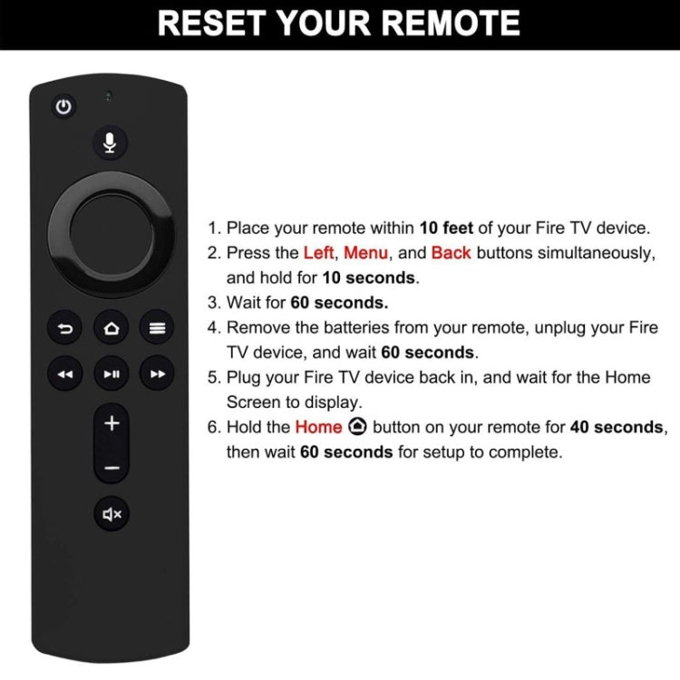 Comando por Voz Bluetooth para Amazon Fire TV Stick L5B83H, Para Amazon Fire TV Stick L5B83H