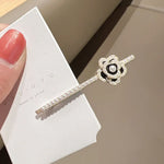 Rhinestone Fashion Hair Clips Women Bangs Headwear, Styles:, 293 Mountain Camellia Flower, 371 Fan, 380 Pearl