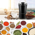 Moinho de Café Elétrico Mini em Aço Inoxidável M150A para Grãos, Especificação:, Plugue US (Roxo), Plugue US (Preto), Plugue US (Branco), Plugue EU (Branco), Plugue EU (Roxo), Plugue UK (Branco), Plugue UK (Preto), Plugue UK (Roxo)