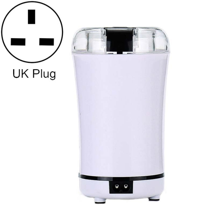 Moinho de Café Elétrico Mini em Aço Inoxidável M150A para Grãos, Especificação:, Plugue US (Roxo), Plugue US (Preto), Plugue US (Branco), Plugue EU (Branco), Plugue EU (Roxo), Plugue UK (Branco), Plugue UK (Preto), Plugue UK (Roxo)