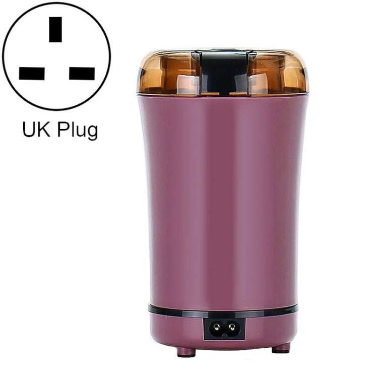 Moinho de Café Elétrico Mini em Aço Inoxidável M150A para Grãos, Especificação:, Plugue US (Roxo), Plugue US (Preto), Plugue US (Branco), Plugue EU (Branco), Plugue EU (Roxo), Plugue UK (Branco), Plugue UK (Preto), Plugue UK (Roxo)