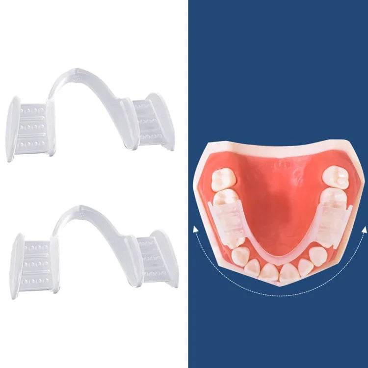 Aparelho Ortodôntico de Silicone Y-Kelin Simulação de Aparelho Anti-Molar para Noite, Transparente