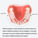 Aparelho Ortodôntico de Silicone Y-Kelin Simulação de Aparelho Anti-Molar para Noite, Transparente