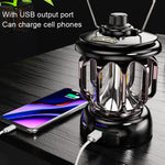 Luz Retro LED para Tenda LH-B46, Luz de Camping com Carregamento USB Conveniente, LH-B46 Branco, LH-B46 Verde, LH-B46 Preto