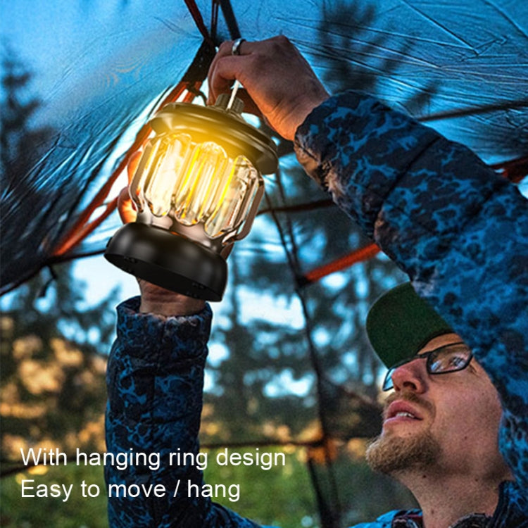 Luz Retro LED para Tenda LH-B46, Luz de Camping com Carregamento USB Conveniente, LH-B46 Branco, LH-B46 Verde, LH-B46 Preto