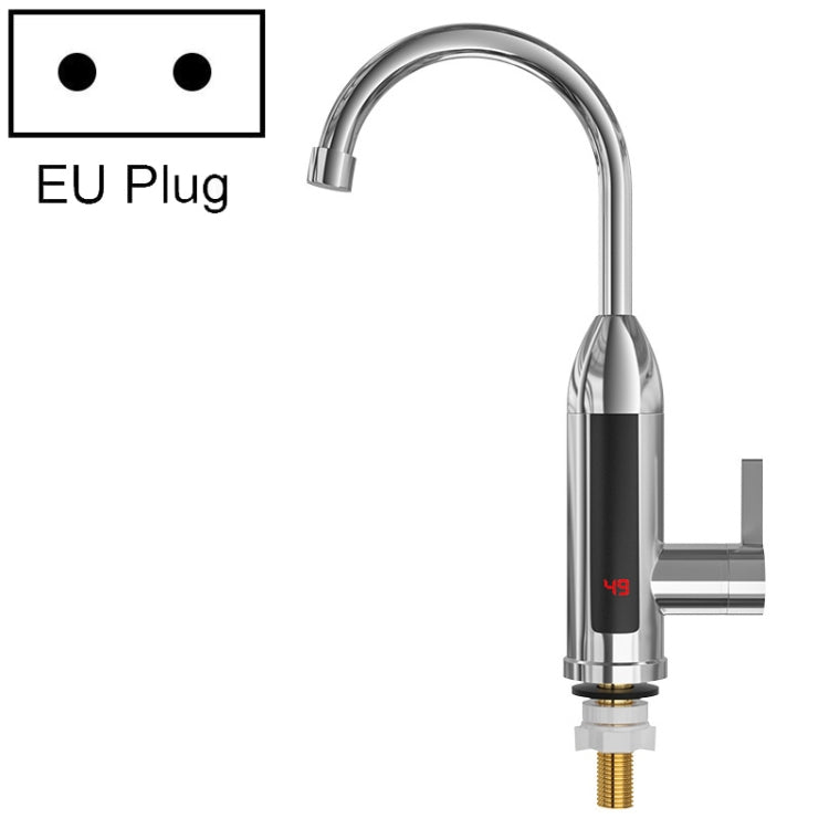 Torneira Elétrica de Cozinha Inteligente com Ecrã Digital Instantâneo, Plugue:, Plugue UE, Plugue EUA, Plugue Reino Unido