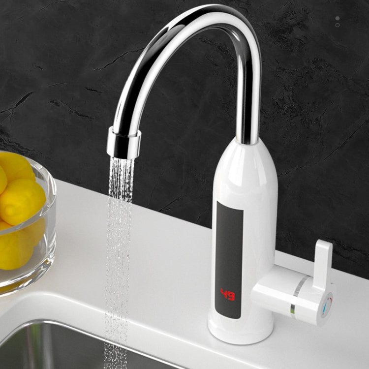 Torneira Elétrica de Cozinha Inteligente com Ecrã Digital Instantâneo, Plugue:, Plugue UE, Plugue EUA, Plugue Reino Unido
