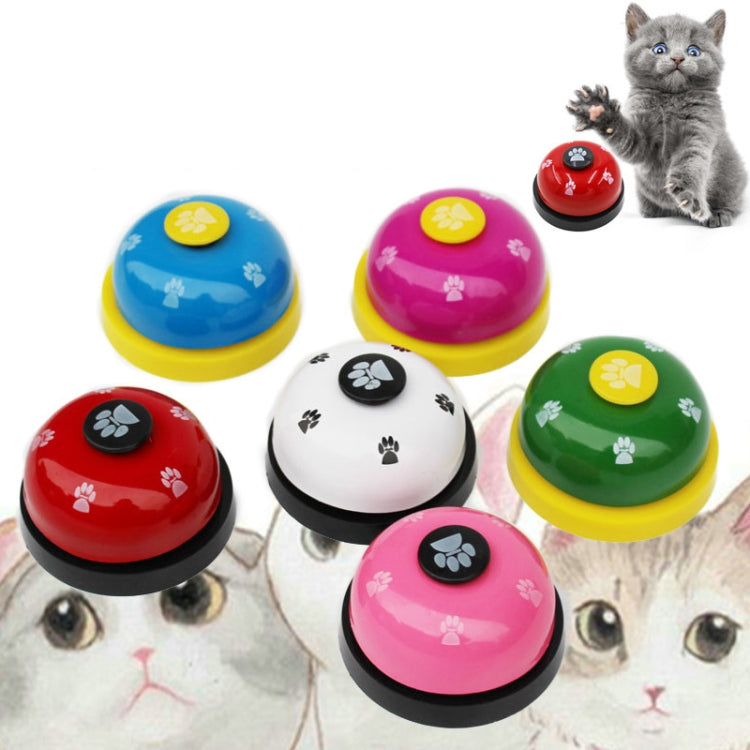 Brinquedo de Treino para Animais de Estimação Anel com Sino Pequeno Pegada para Jantar, 3pcs Sino Amarelo, 3pcs Sino Vermelho, 3pcs Sino Rosa, 3pcs Sino Branco, 3pcs Sino Azul Royal