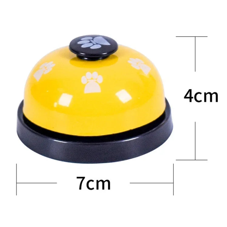 Brinquedo de Treino para Animais de Estimação Anel com Sino Pequeno Pegada para Jantar, 3pcs Sino Amarelo, 3pcs Sino Vermelho, 3pcs Sino Rosa, 3pcs Sino Branco, 3pcs Sino Azul Royal