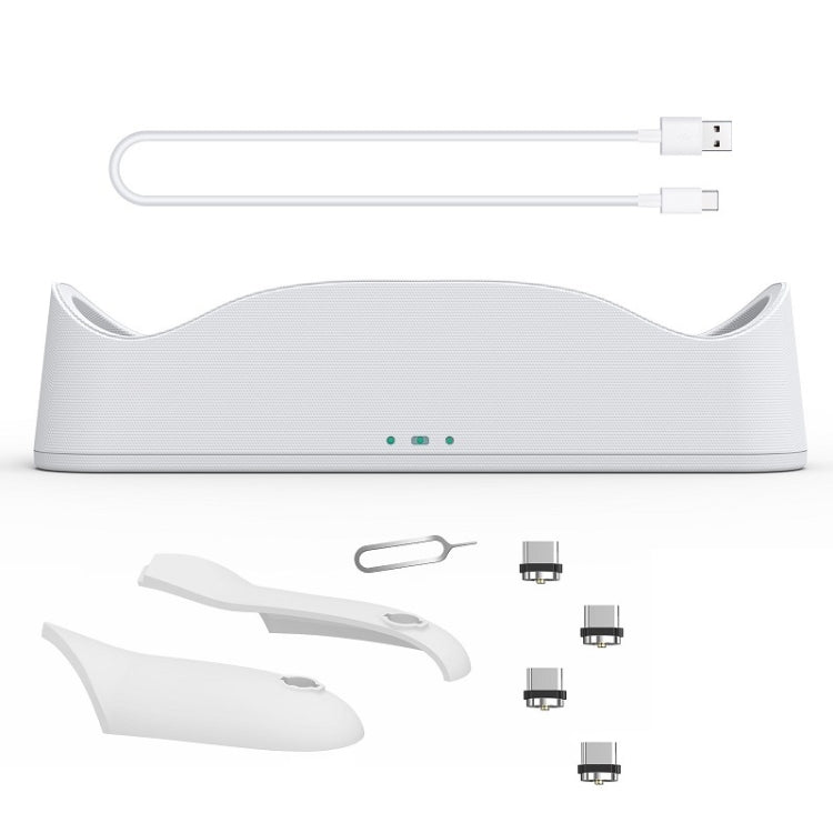JYS OC003 Base Magnética de Carregamento para Óculos VR Meta Quest 2, Base Magnética de Carregamento