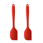 2pcs Espátula de Silicone Integrada Grande para Misturar Creme de Chocolate, Grande Vermelho, Grande Rosa, Grande Amarelo, Grande Azul, Grande Preto, Grande Verde, Grande Roxo, Grande Laranja