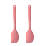 2pcs Espátula de Silicone Integrada Grande para Misturar Creme de Chocolate, Grande Vermelho, Grande Rosa, Grande Amarelo, Grande Azul, Grande Preto, Grande Verde, Grande Roxo, Grande Laranja