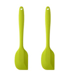 2pcs Espátula de Silicone Integrada Grande para Misturar Creme de Chocolate, Grande Vermelho, Grande Rosa, Grande Amarelo, Grande Azul, Grande Preto, Grande Verde, Grande Roxo, Grande Laranja