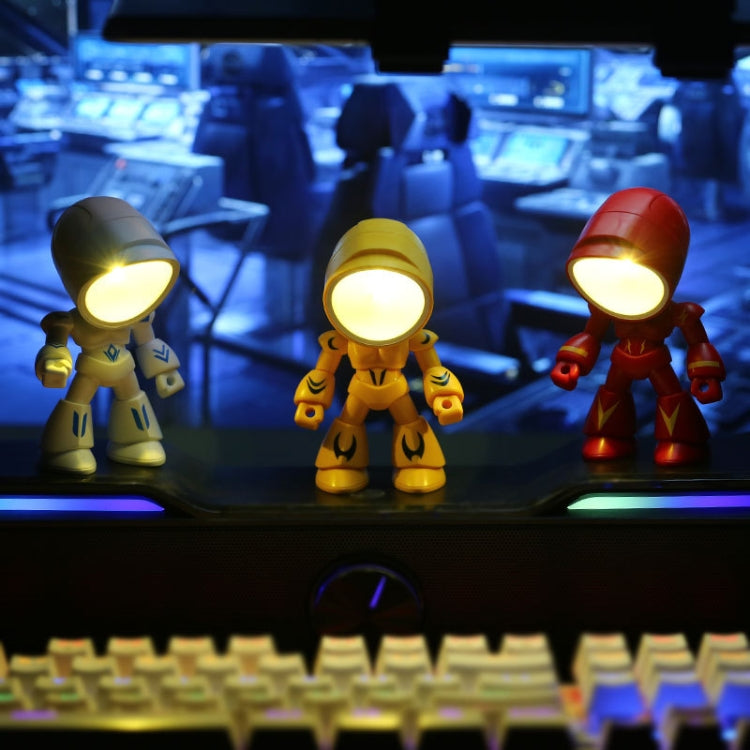 9622 Lâmpada de Secretária Magnética de Mesa Mini Dobrável de Desenho Animado Policial Luz Noturna LED, 9622 (Vermelho), 9622 (Preto), 9622 (Amarelo), 9622 (Verde), 9622 (Azul), 9622 (Branco)