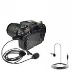 Microfone de lapela sem fios para câmara Rode, comprimento 1.5m, LM16