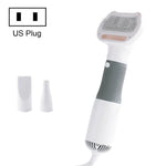 3 em 1 Pentes Elétricos para Remoção de Pêlo de Animais com 600W e Vento Forte, Especificação:, Ficha US 110V, Ficha EU 220V, Ficha UK 220-240V