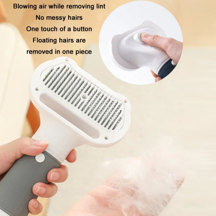 3 em 1 Pentes Elétricos para Remoção de Pêlo de Animais com 600W e Vento Forte, Especificação:, Ficha US 110V, Ficha EU 220V, Ficha UK 220-240V