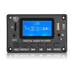 Módulo Bluetooth 116BT com ecrã LCD para letras, amplificador e decodificador MP3, 116BT
