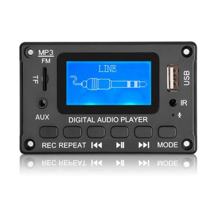 Módulo Bluetooth 116BT com ecrã LCD para letras, amplificador e decodificador MP3, 116BT