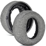 Para Sony PS5 Pulse 3D Sem Fios 2pcs Almofadas de Substituição para Auscultadores, Veludo, Saco de Arroz Cinzento, Rede de Futebol