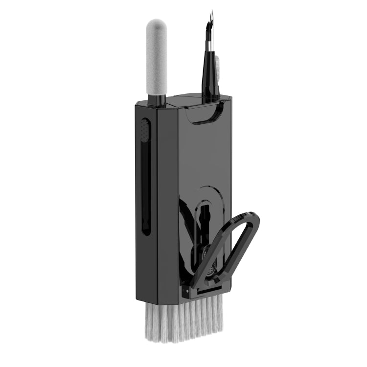 Q8 Caneta de Limpeza 8-em-1 Multifuncional para Auscultadores, Teclado e Telemóvel, Branco, Preto, Azul