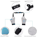 Joelheiras para Animais de Estimação Respirável, Tala para Cotovelo de Cão, Tala para Perna Frontal, S, M, L, XL, XXL