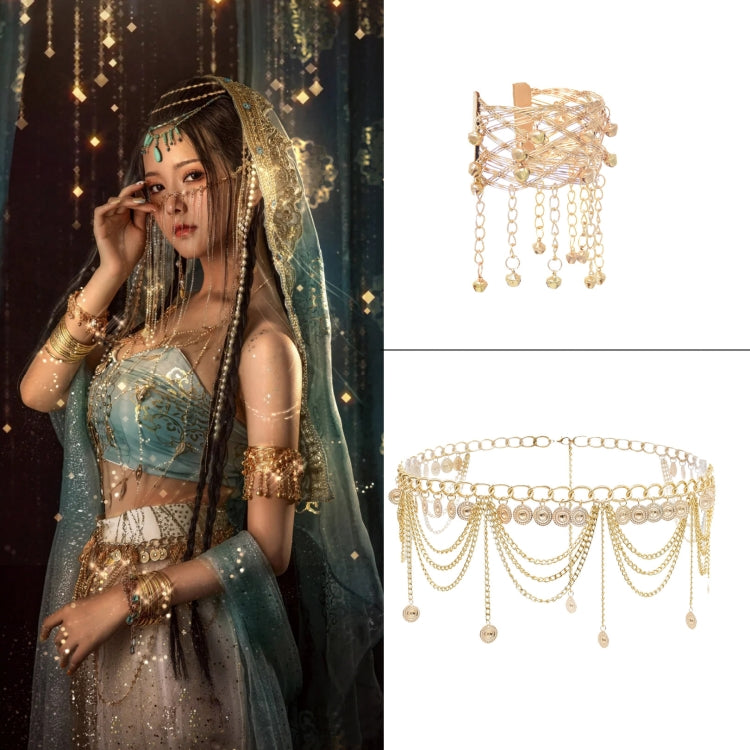 Portrait Shooting Jewelry Dance Performance Accessories,Spec:, Bracelet Golden, Bracelet Silver, Bracelet Red, Waist Chain A, Waist Chain B, Waist Chain C, Waist Chain D, Waist Chain E, Waist Chain F, Waist Chain G, Waist Chain H, Waist Chain I        ...