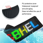 Ecrã LED Flexível para Carro com Controlo por APP de Telemóvel, Ligação Bluetooth, S1664RGB 390x107mm, S1696RGB 672x122mm, S3264RGB 390x187mm, S3296RGB 672x218mm